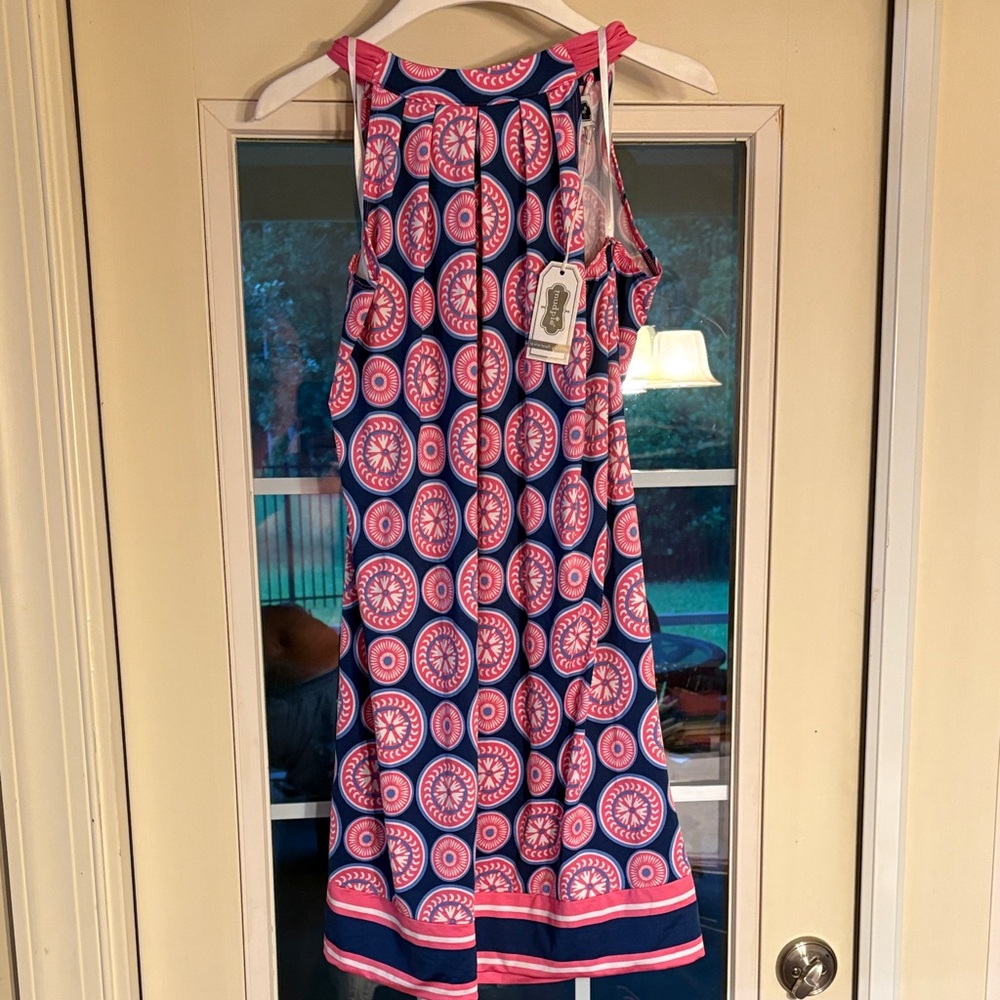 Mud Pie Natalie Bow Tie Dress Pink